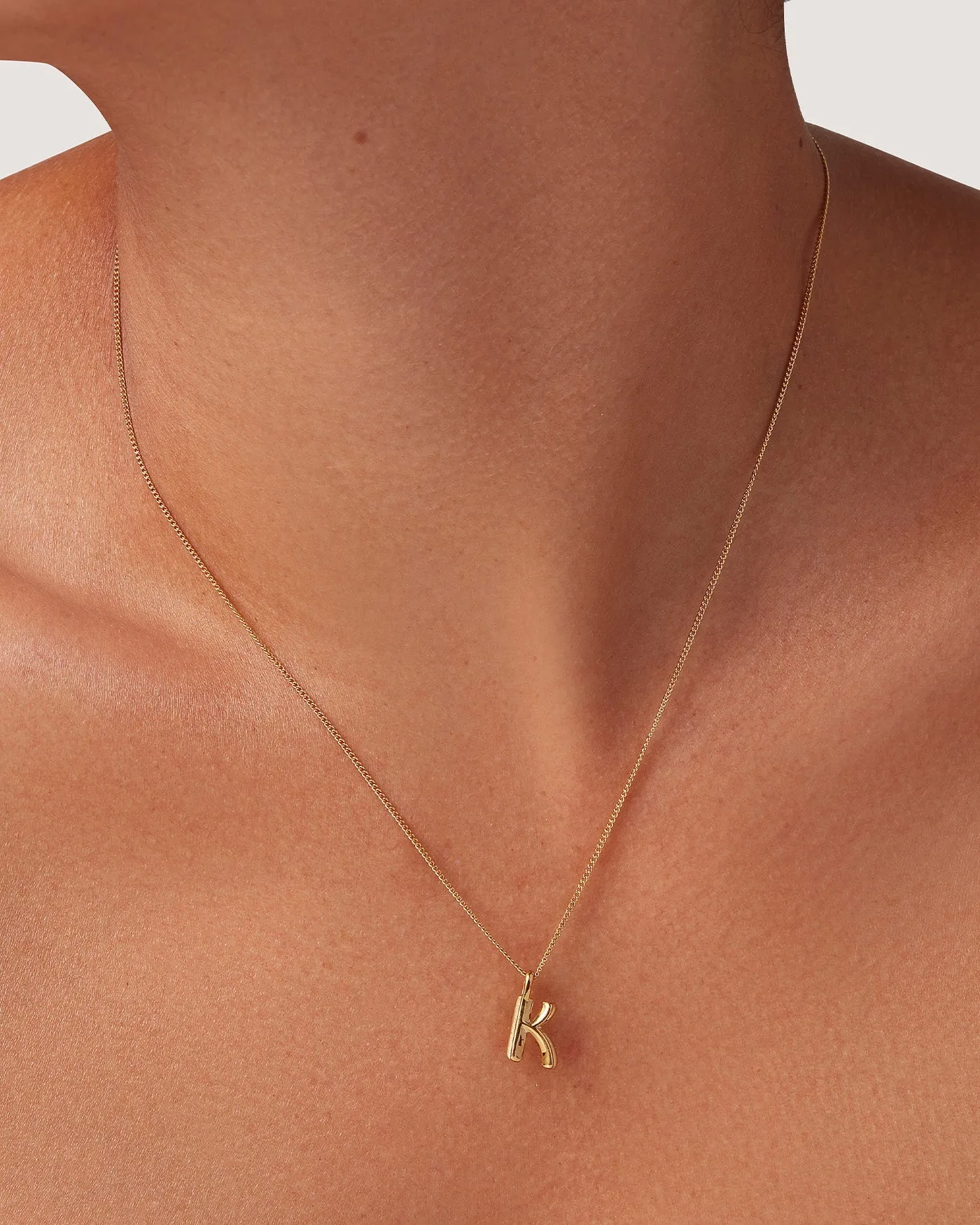 Monogram Necklace - K