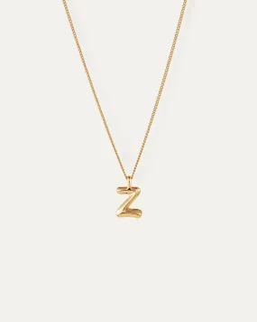 Monogram Necklace - Z