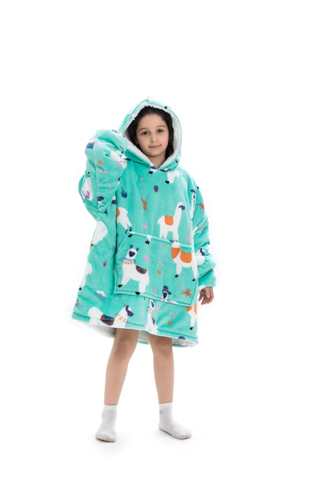 My Snuggy - Baby Llama Oversized Blanket Hoodie