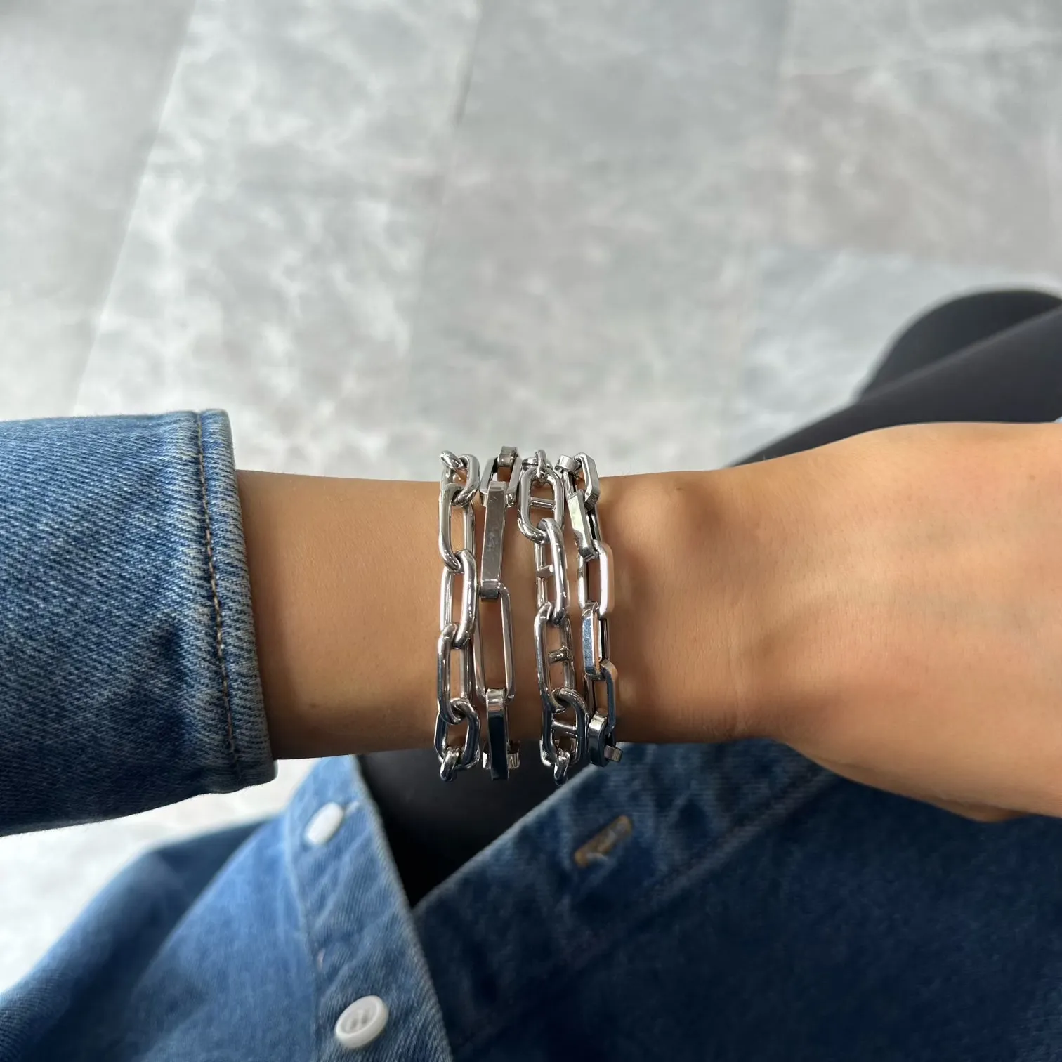 OVAL LINK BRACELET