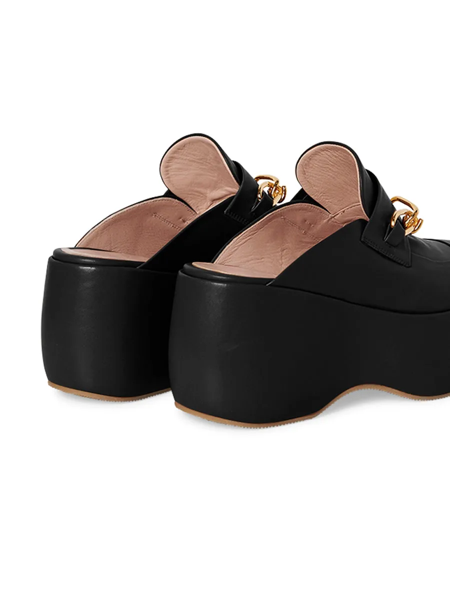 Platform Clog Loafer