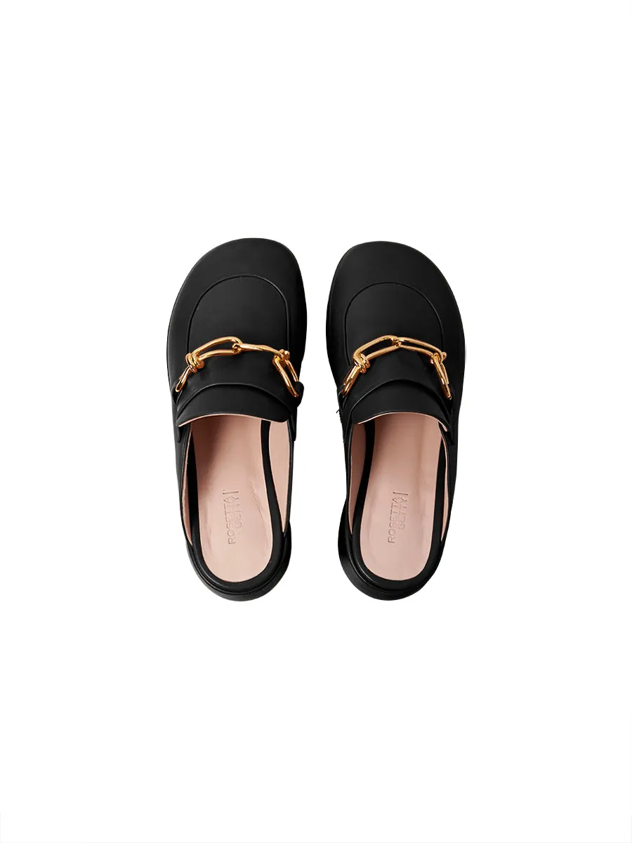 Platform Clog Loafer