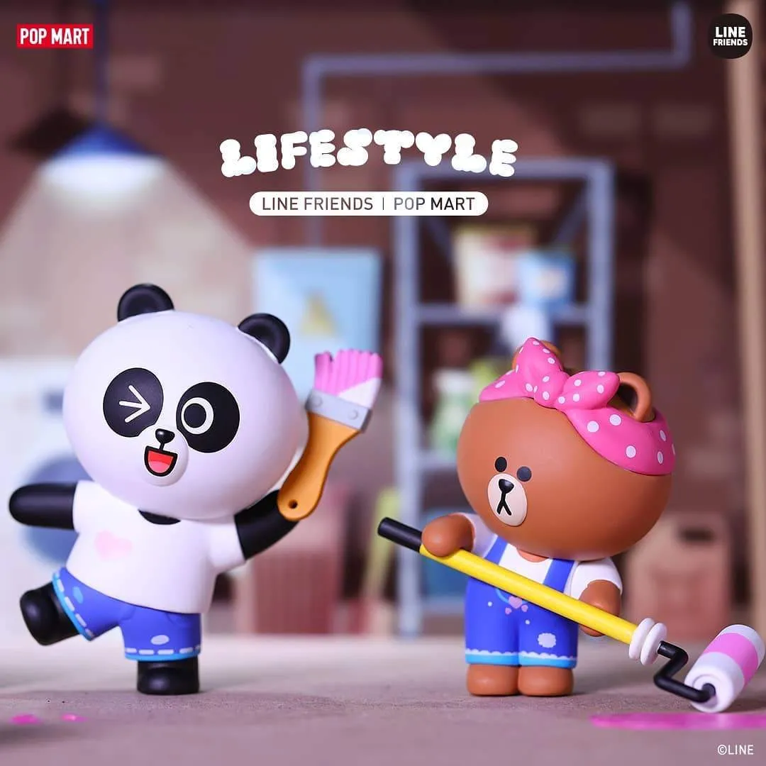 POP MART LINE Friends Lifestyle Series