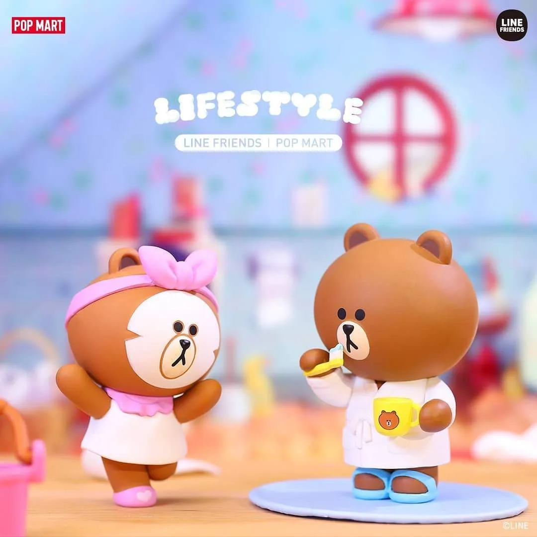 POP MART LINE Friends Lifestyle Series