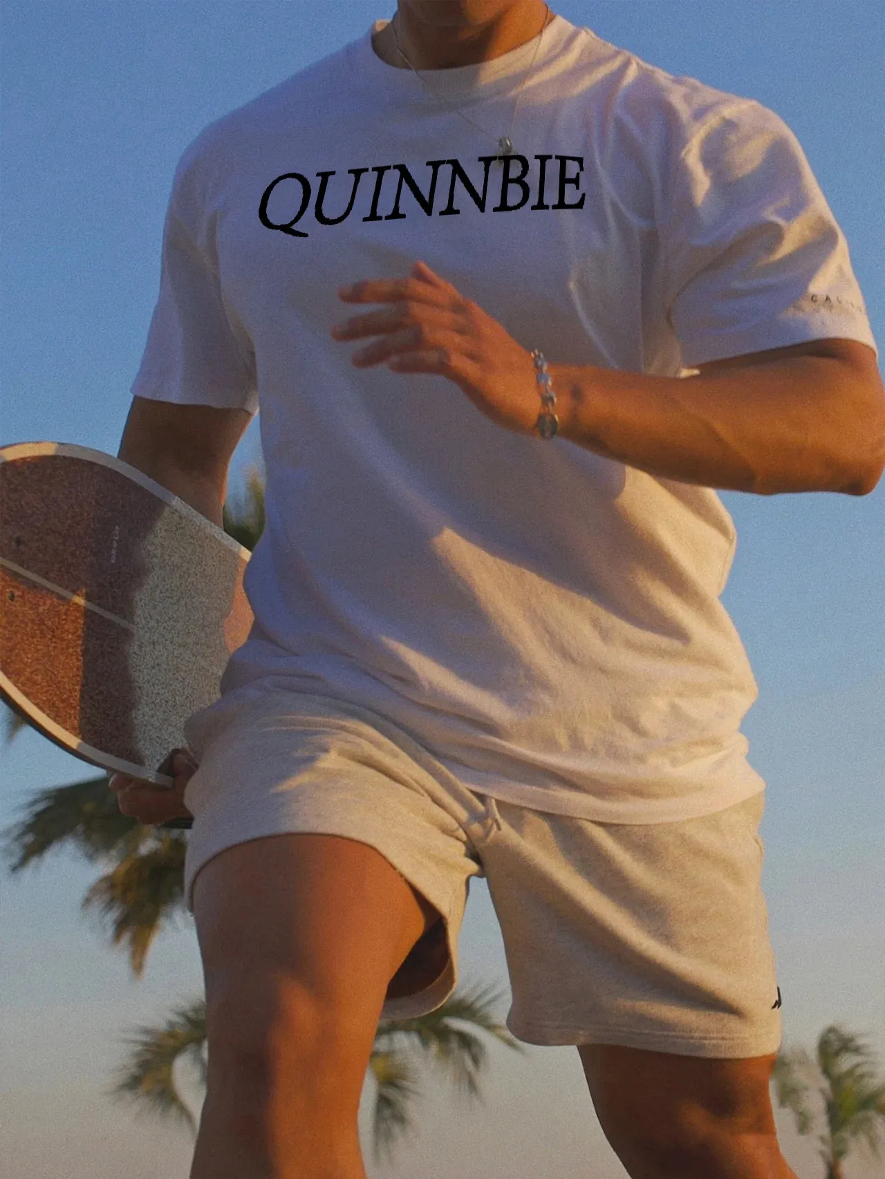 Quinnbie White T-Shirt - Simple, Stylish, and Comfortable