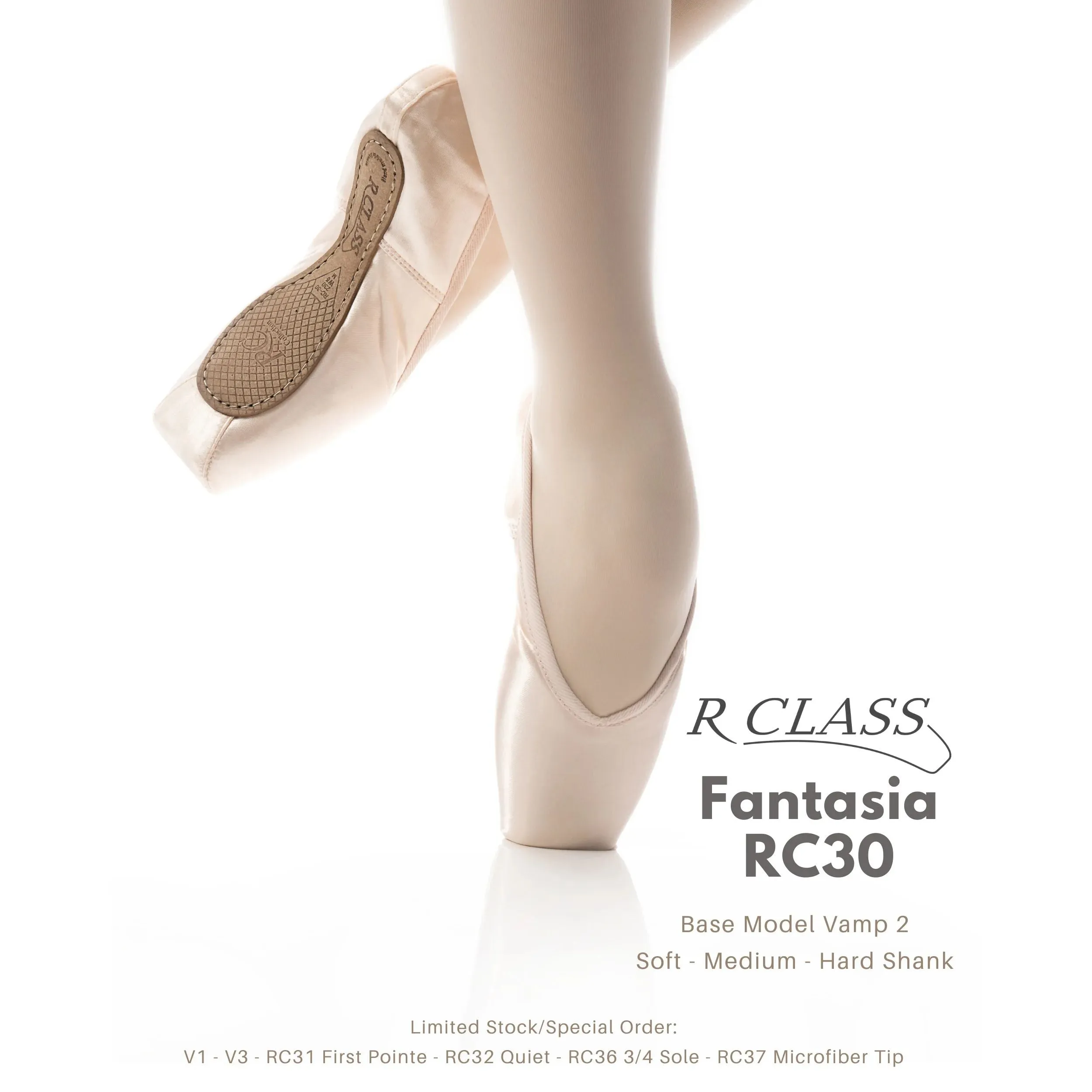 R-Class "Fantasia" Pointe Shoe