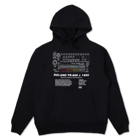 Roland Lifestyle Code 808 Hoodie - Black