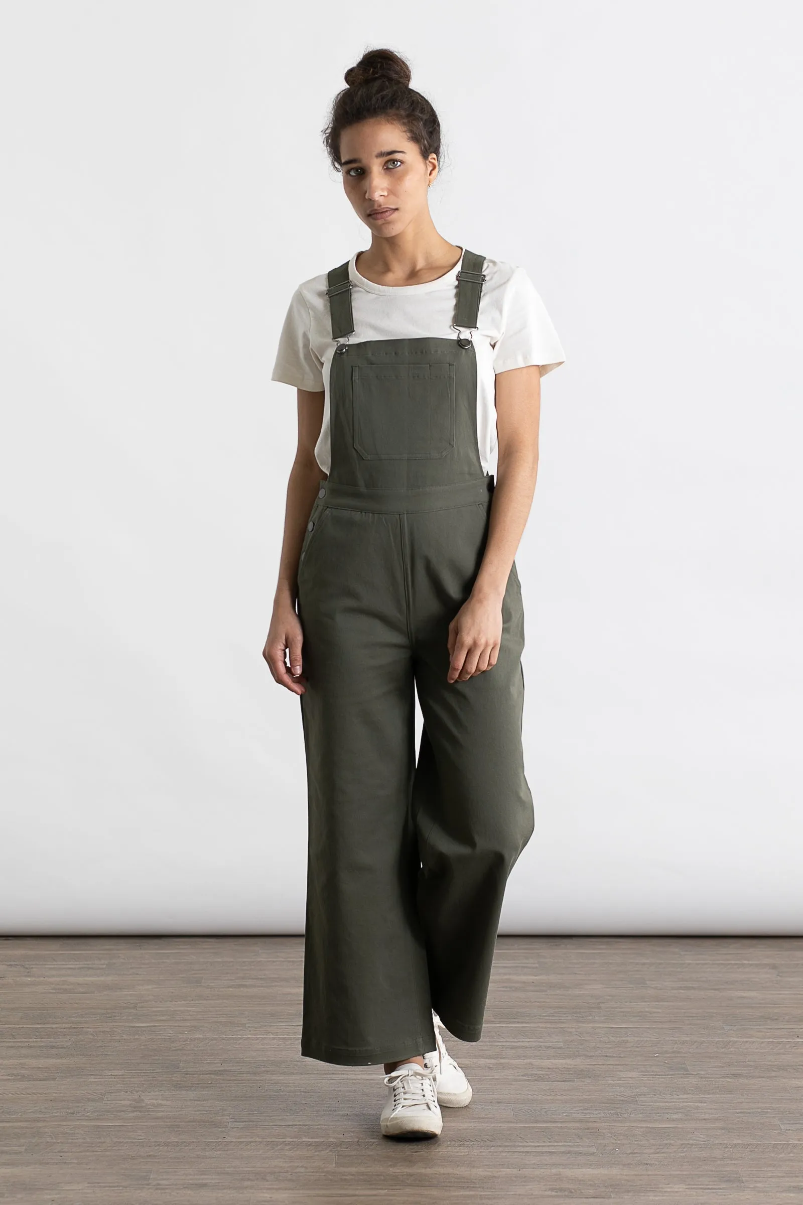 Roscoe Overall / Olive Canvas