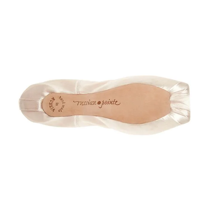 Russian Pointe Brava U-Cut with Drawstring Flexible Soft Shank Pointe Shoe