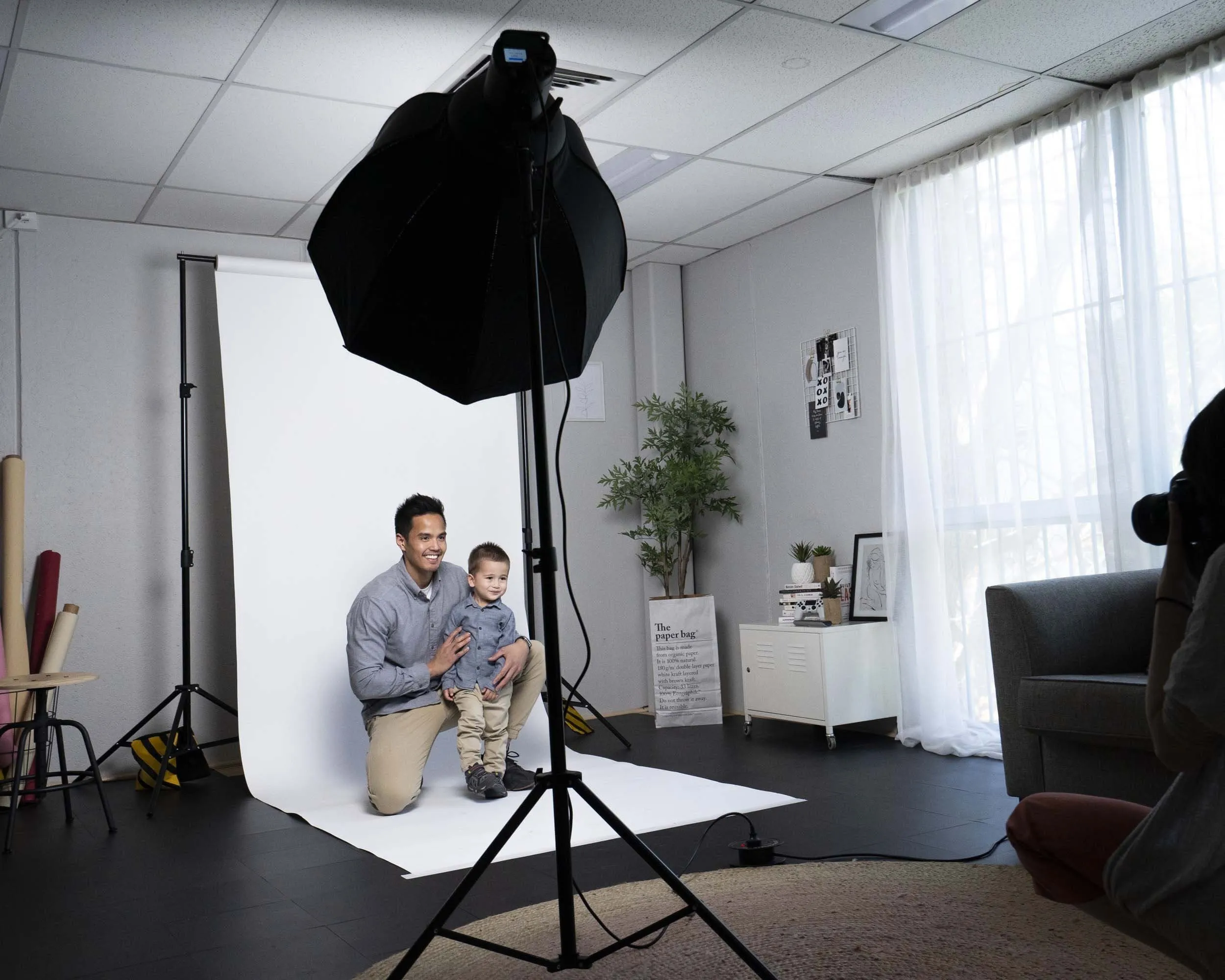 'S-Beam 150' LED Octagon Softbox Lighting Kit - Spectrum-PRO - Bundle