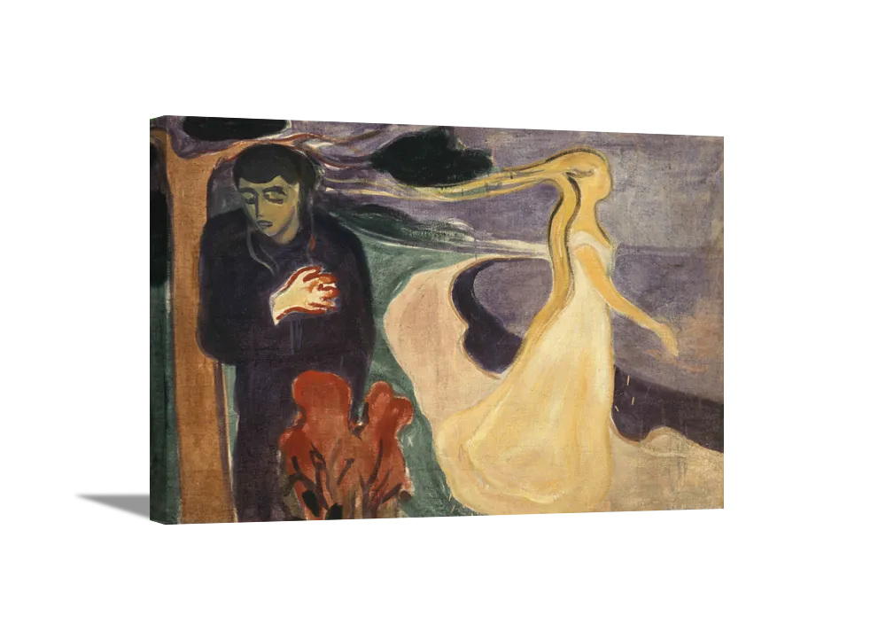 Separation | Edvard Munch Masters Classic Art in Gallery Wrapped Canvas | Various Sizes