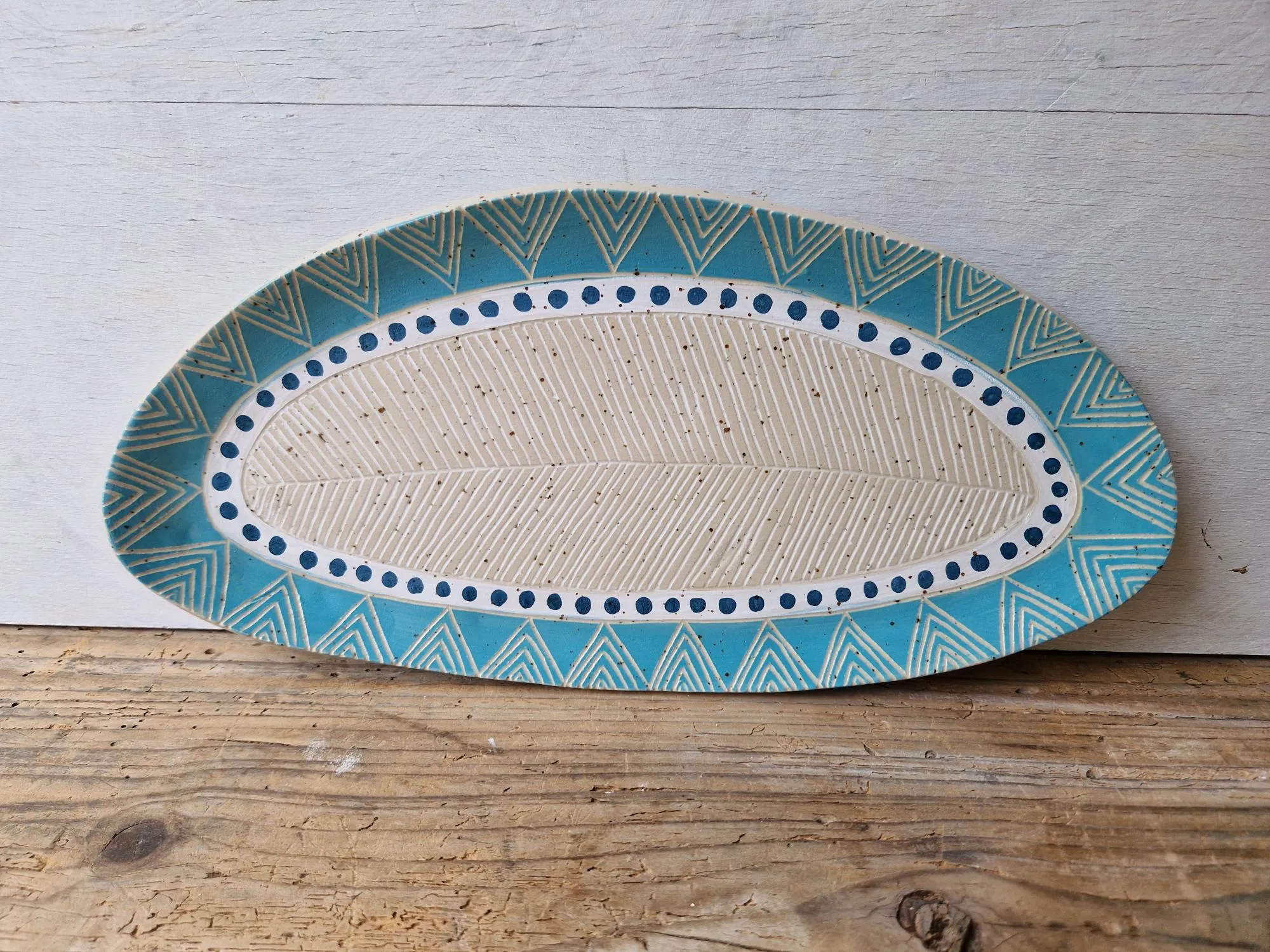 Sgraffito serving platter No. 2