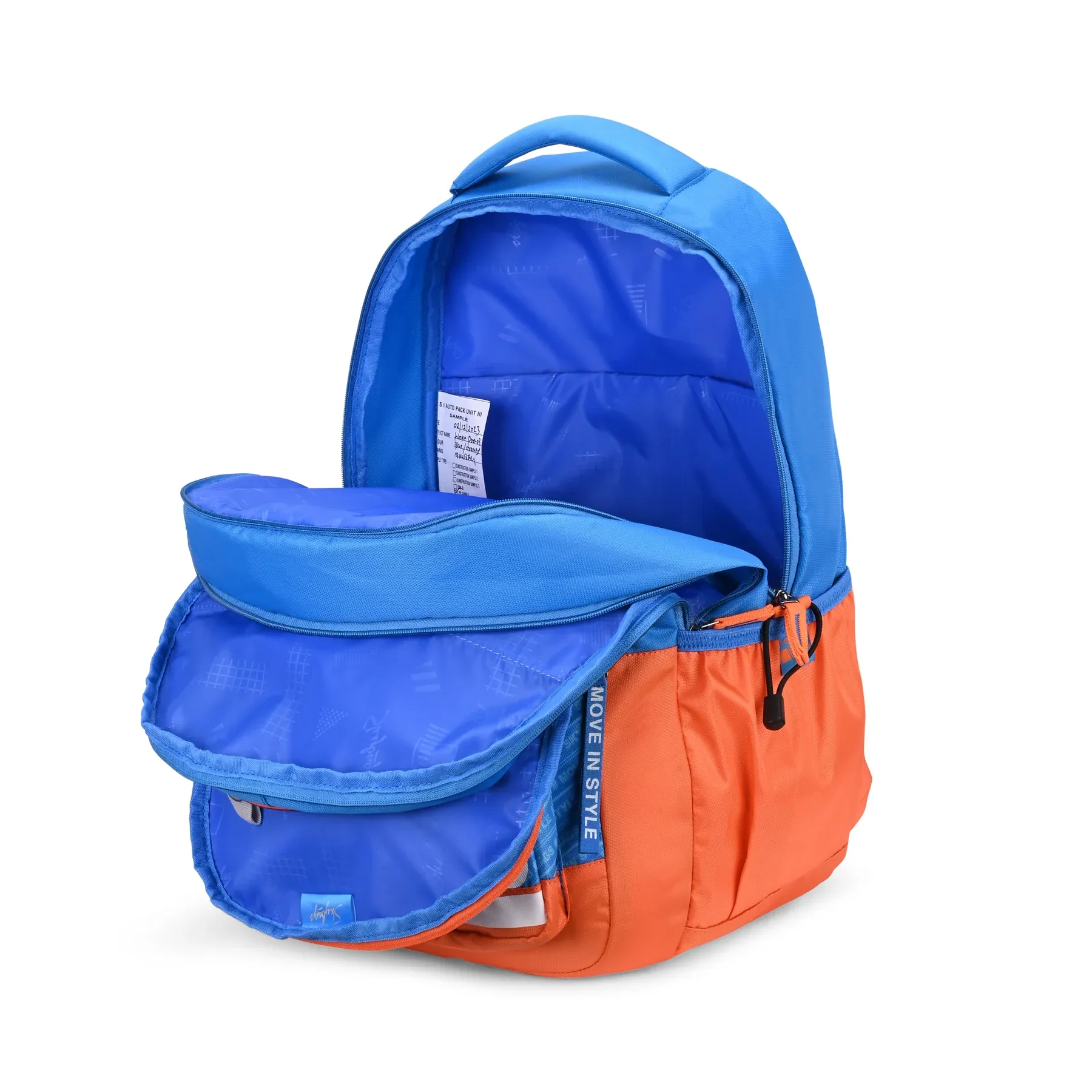 Skybags Woke Pro(Orange Blue )