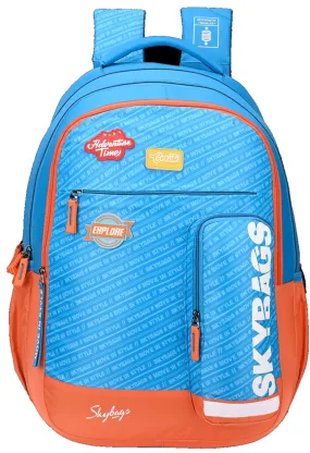 Skybags Woke Pro(Orange Blue )