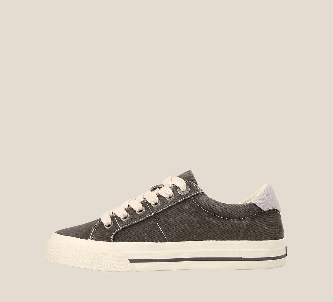 TAOS Z SOUL CANVAS SNEAKER GRAPHITE/LIGHT GREY