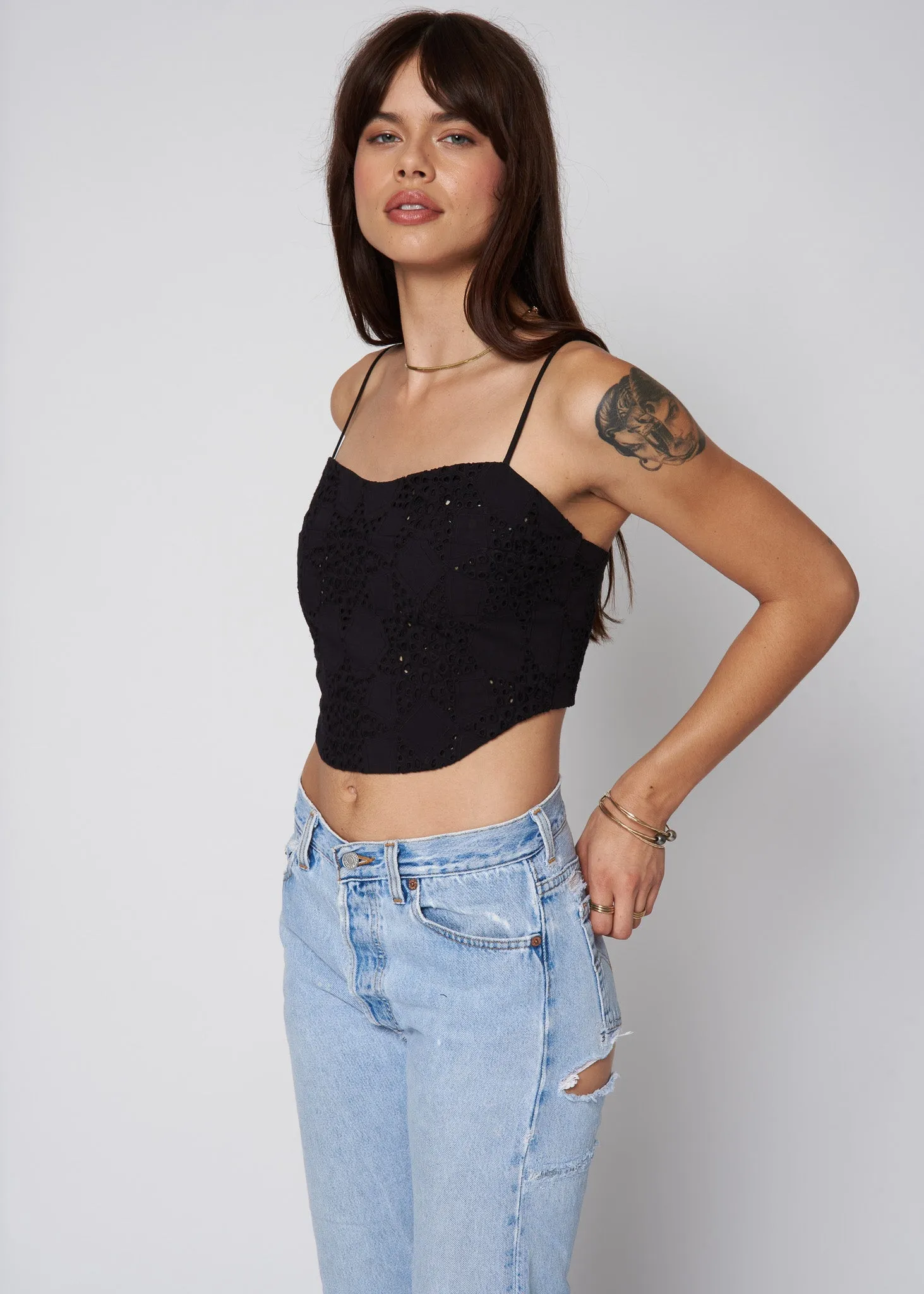 THE EYELIT LE CORSET TOP